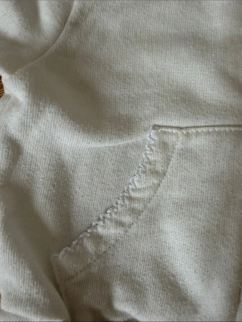 Ralph Lauren Baby White Hooded Sweatshirt and Pants Set